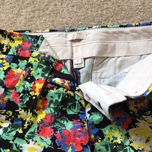 J.Crew Flower Chino Shorts